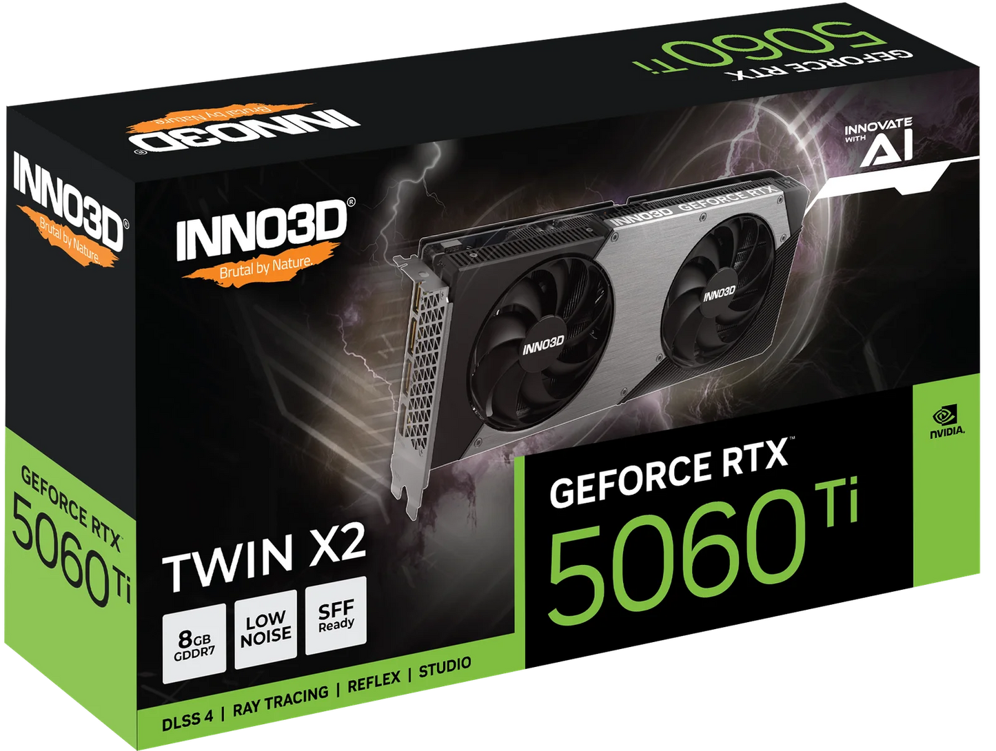 INNO3D GeForce RTX™ 5060 Ti 8GB TWIN X2 GDDR7
