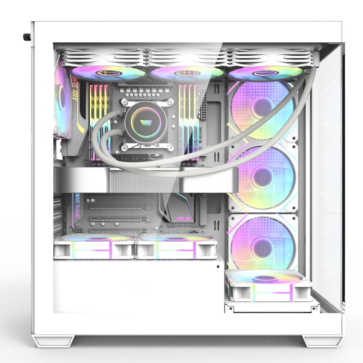 DarkFlash DS900 ATX PC Case White