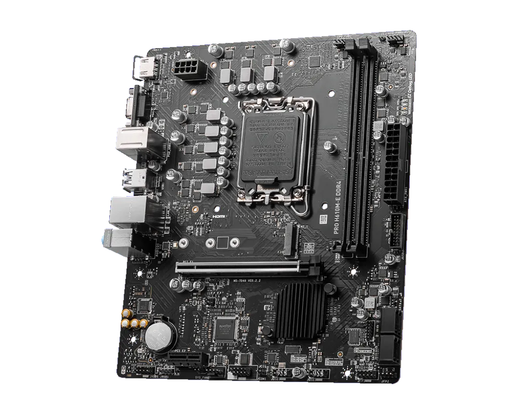 MSI H610M-E PRO DDR4 LGA 1700 MOTHERBOARD