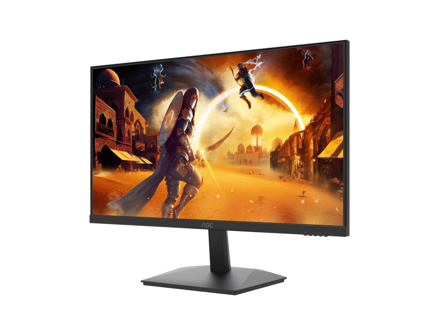 AOC 24G15 24-Inch Gaming Monitor with VA Panel, 180Hz, BLACK