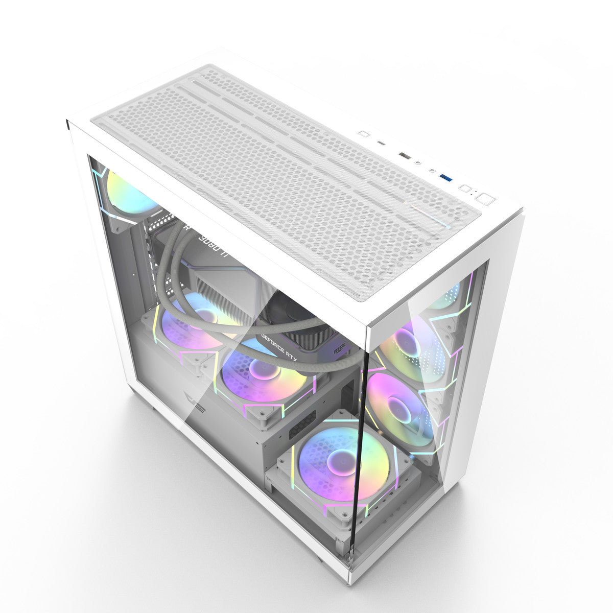 DarkFlash DS900 ATX PC Case White