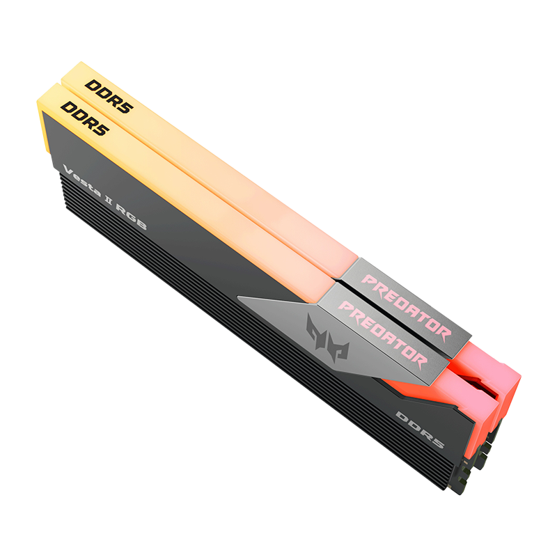 ACER Predator Vesta II 32GB(2X16GB) DDR5 RGB 6000 MHz, CL36, BLACK