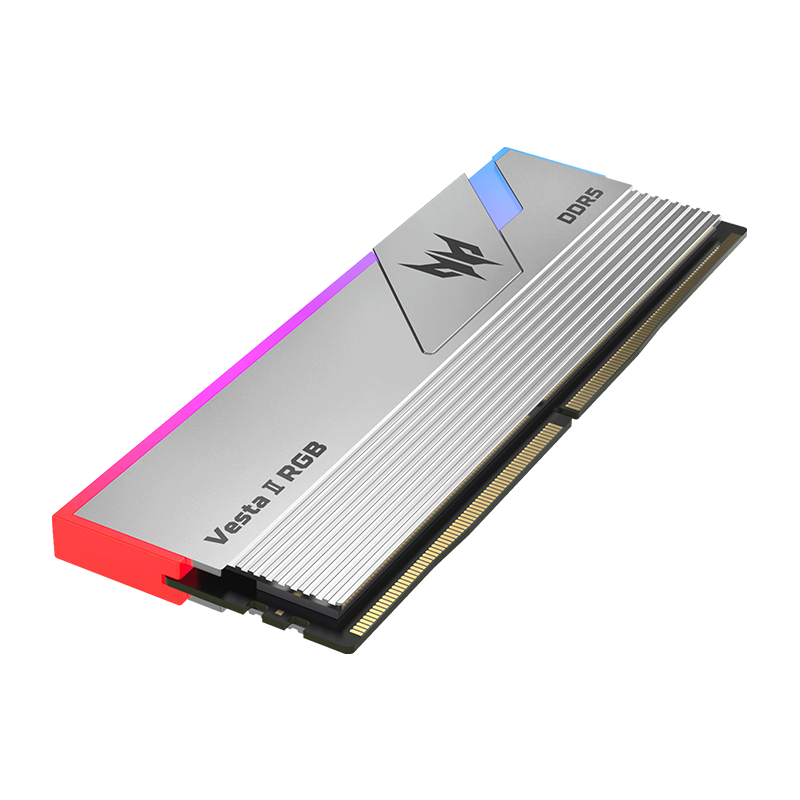 ACER Predator Vesta II 32GB(2X16GB) DDR5 RGB 6000 MHz, CL36, SILVER