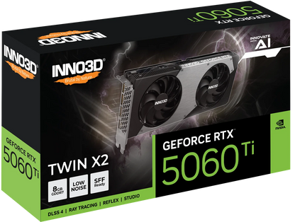 INNO3D GeForce RTX™ 5060 Ti 8GB TWIN X2 GDDR7