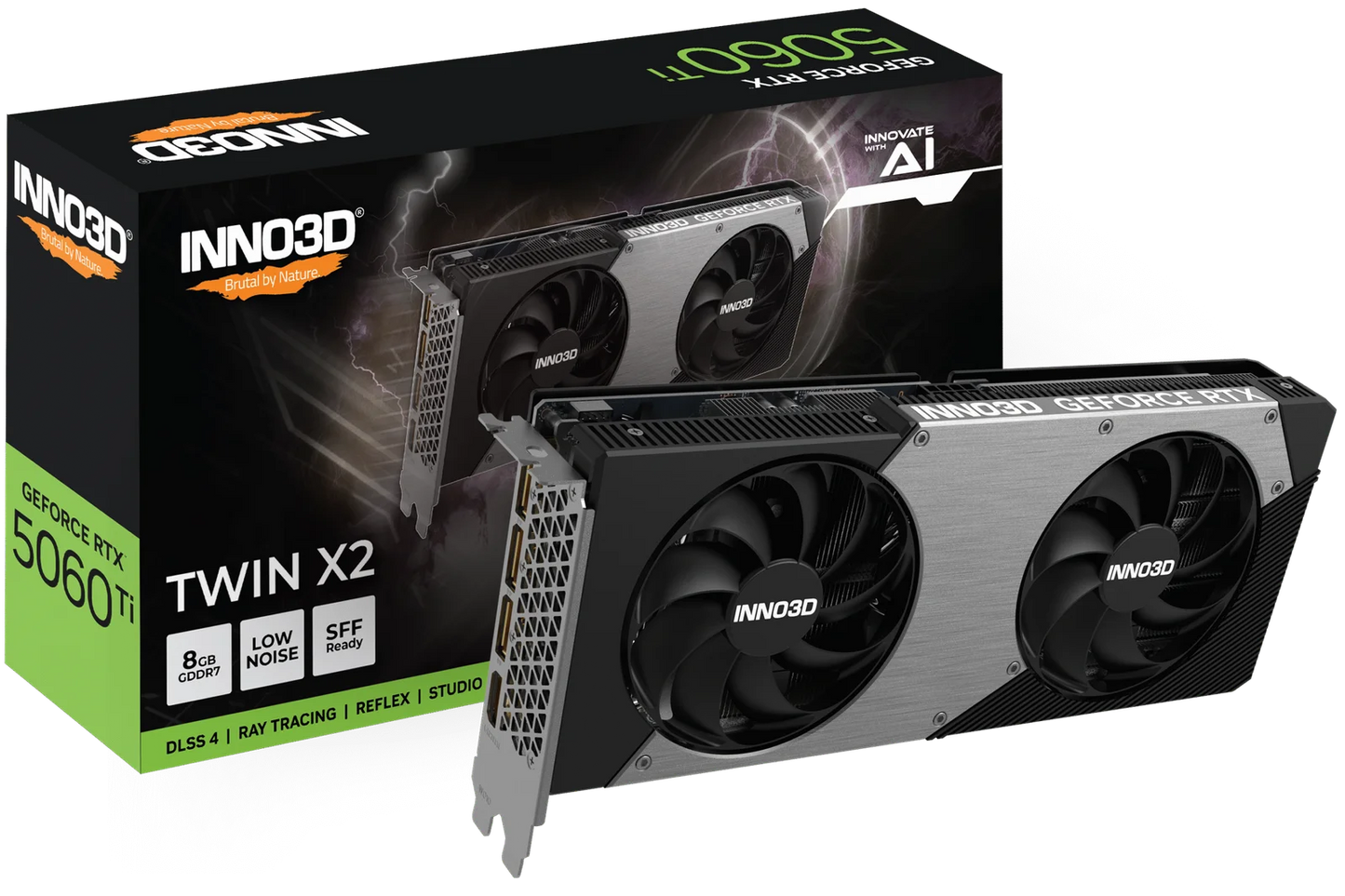 INNO3D GeForce RTX™ 5060 Ti 8GB TWIN X2 GDDR7