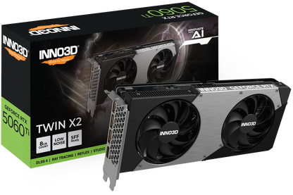 INNO3D GeForce RTX™ 5060 Ti 8GB TWIN X2 GDDR7