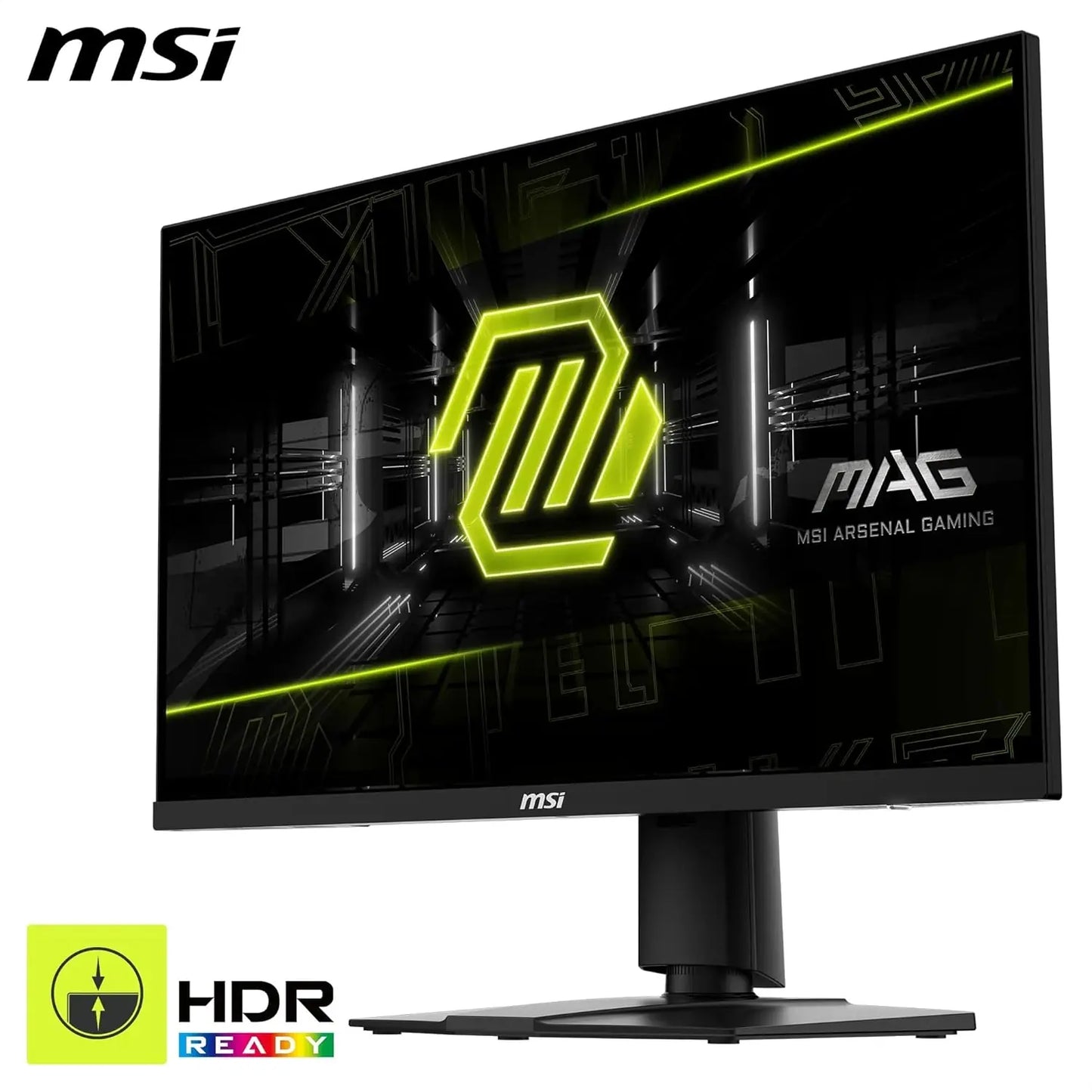 MSI MAG 275F 27″ FHD 180Hz 0.5ms Rapid IPS Gaming Monitor – Adaptive Sync, AI Vision, Anti-Flicker, Frameless Design, Ultra-Smooth Gameplay, Black (9S6-3CE21M-001)
