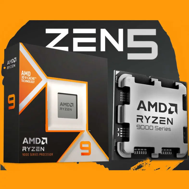 CPU AMD Ryzen™ 9 9950X3D 16-Core Zen 5 9000 Series Granite Ridge Processor With 5.7 GHz Boost, 128MB L3 Cache, PCIe 5.0, DDR5 Support, Overclocking, And AMD EXPO™ Memory Technology | BOXED | 1 YEAR WARRANTY