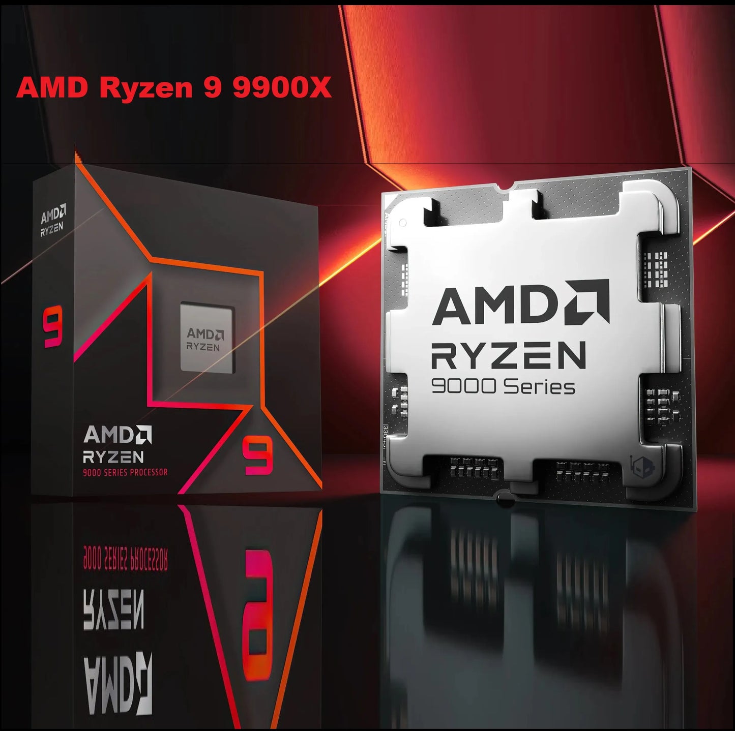 AMD Ryzen 9 9900X CPU Processor  – Ryzen 9 9000 Series Granite Ridge (Zen 5) 12-Core 4.4 GHz – Socket AM5 120W Supports PCIe 5.0 – Unlocked for Overclocking – Radeon Graphics Processor | BOXED 100-100000662WOF | 1 YEAR WARRANTY