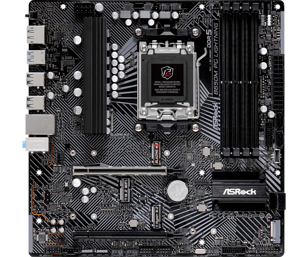 ASRock B650M PG Lightning Motherboard