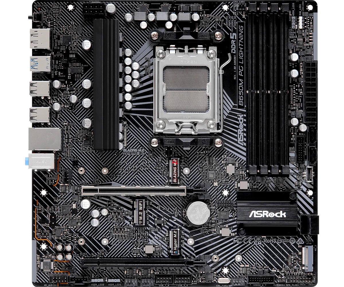 ASRock B650M PG Lightning Motherboard