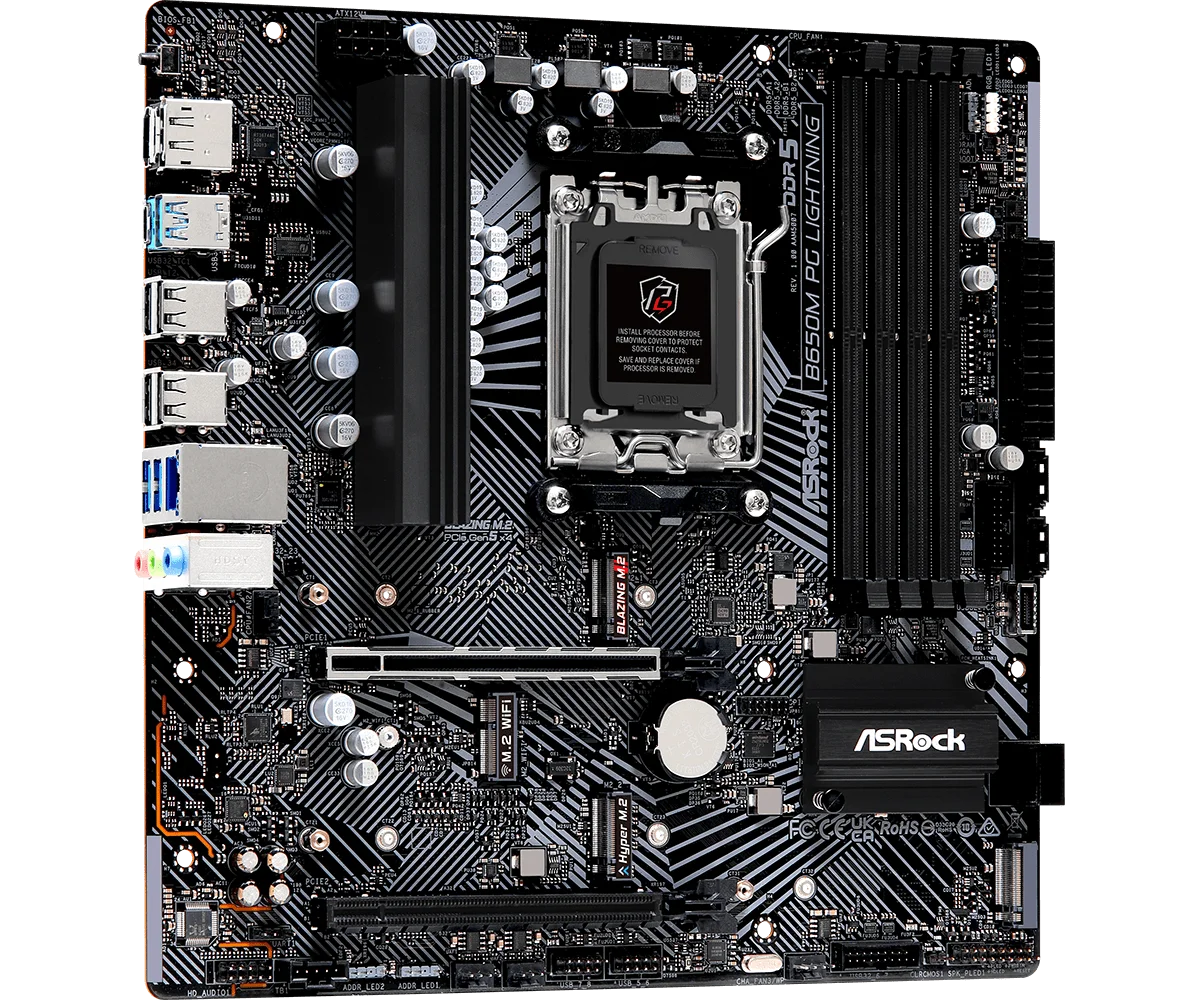 ASRock B650M PG Lightning Motherboard