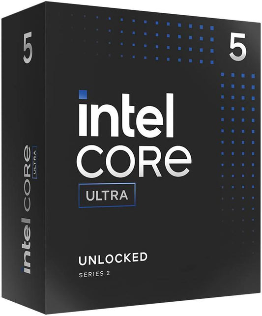CPU Intel® Core™ Ultra 5 245KF Arrow Lake Processor  – 14 cores (6 P-cores + 8 E-cores) up to 5.2 GHz – LGA 1851 – 125W Thermal Power Design – Intel Graphics – BOXED Desktop Processor | 1 YEAR WARRANTY