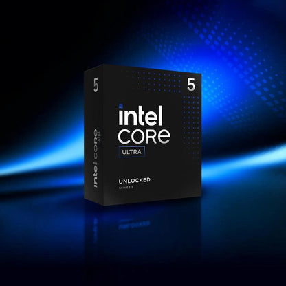 CPU Intel® Core™ Ultra 5 Processor 245K Arrow Lake – 14 cores (6 P-cores + 8 E-cores) up to 5.2 GHz – LGA 1851 – 125W Thermal Design Power – Intel Graphics – BOXED Desktop Processor | 1 YEAR WARRANTY