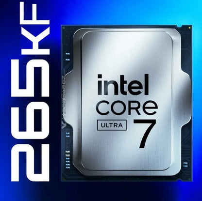 CPU Intel Core Ultra 7 265KF – Core Ultra 7 (Series 2) Arrow Lake 20-Core (8P+12E)up to 5.5 GHz , LGA 1851, 125W Desktop Processor – None Integrated Graphics – BOX | 1 YEAR WARRANTY