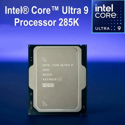 Intel Core Ultra 9 285K Desktop Processor | 24 Cores (8P+16E), Up to 5.7GHz, 36MB L3 + 40MB L2 Cache, 125W TDP, Arrow Lake Architecture, Integrated Graphics | BOXED | 1-Year Warranty
