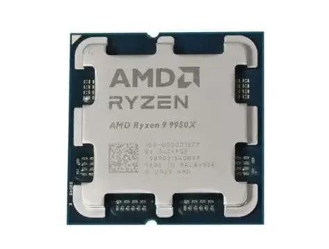 AMD Ryzen 9 9950X – Ryzen 9 9000 Series Granite Ridge (Zen 5) 16-Core 4.3 GHz , 5.7 GHz Max Boost – Socket AM5 170W – Radeon Graphics Processor | TRAY – NO BOX | 1 YEAR WARRANTY