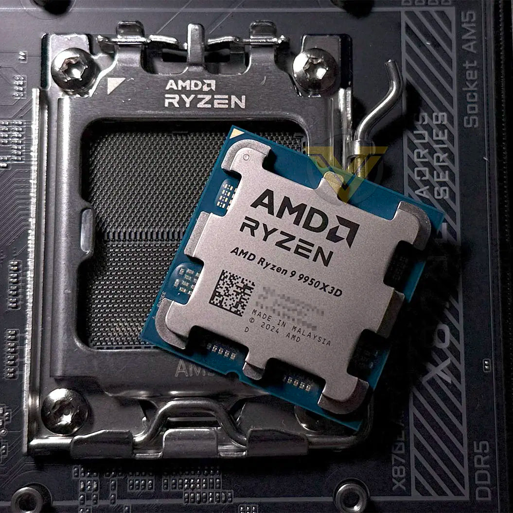 CPU AMD Ryzen™ 9 9950X3D 16-Core Zen 5 9000 Series Granite Ridge Processor With 5.7 GHz Boost, 128MB L3 Cache, PCIe 5.0, DDR5 Support, Overclocking, And AMD EXPO™ Memory Technology | BOXED | 1 YEAR WARRANTY